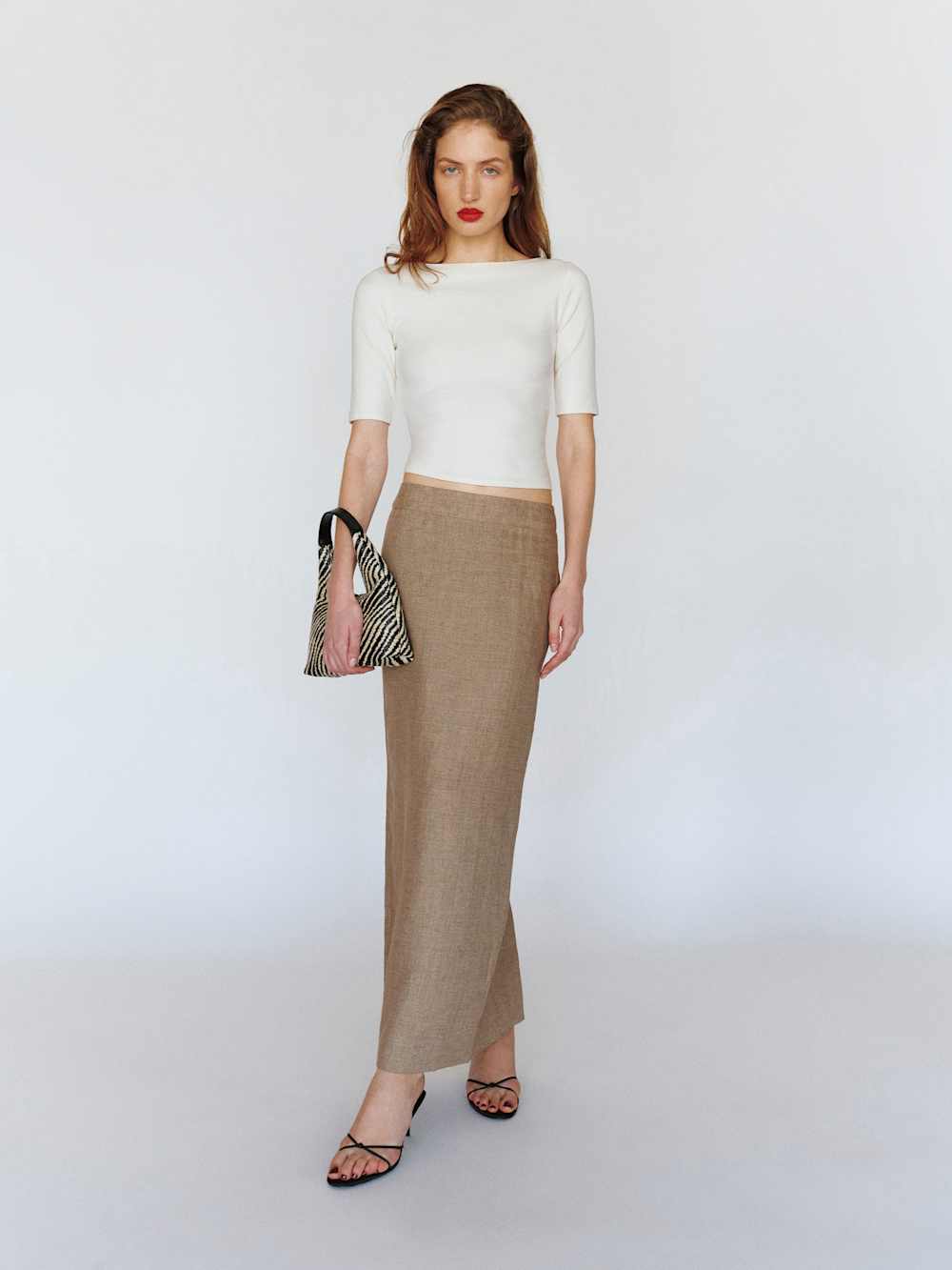 Lydia Linen Skirt