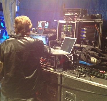 VUE Line Array at the Center of Tree Lights, Camera, Action at Rockefeller Center