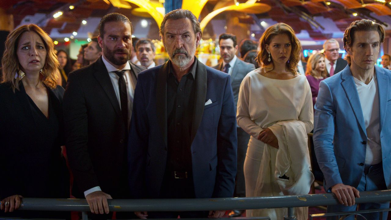 The Lozcano family in "Who Killed Sara" on Netflix.