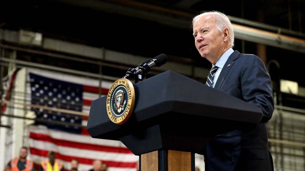 President Joe Biden in Delaware