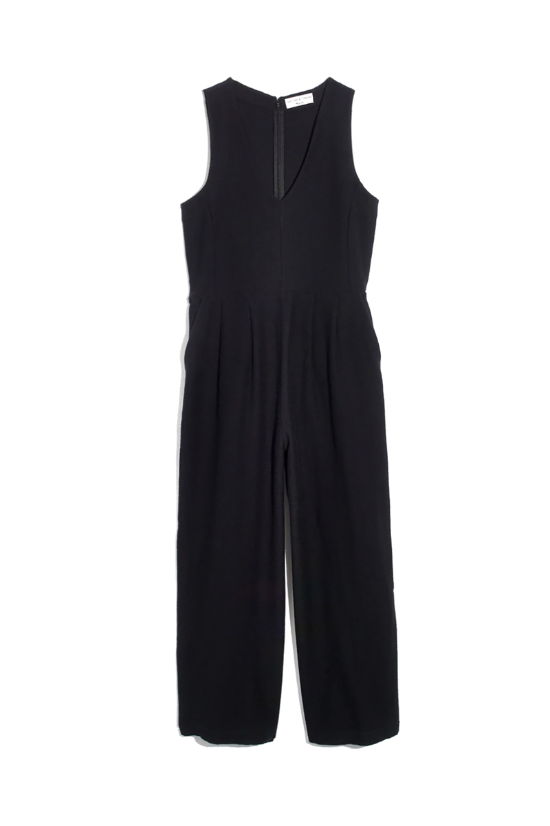 Madewell Texture & Thread Wide-Leg Jumpsuit