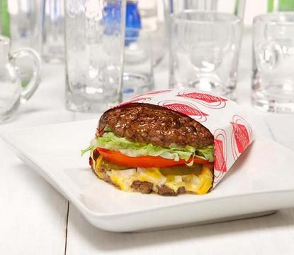 Fatburger debuts the ultimate protein burger, with meat replacing a bun