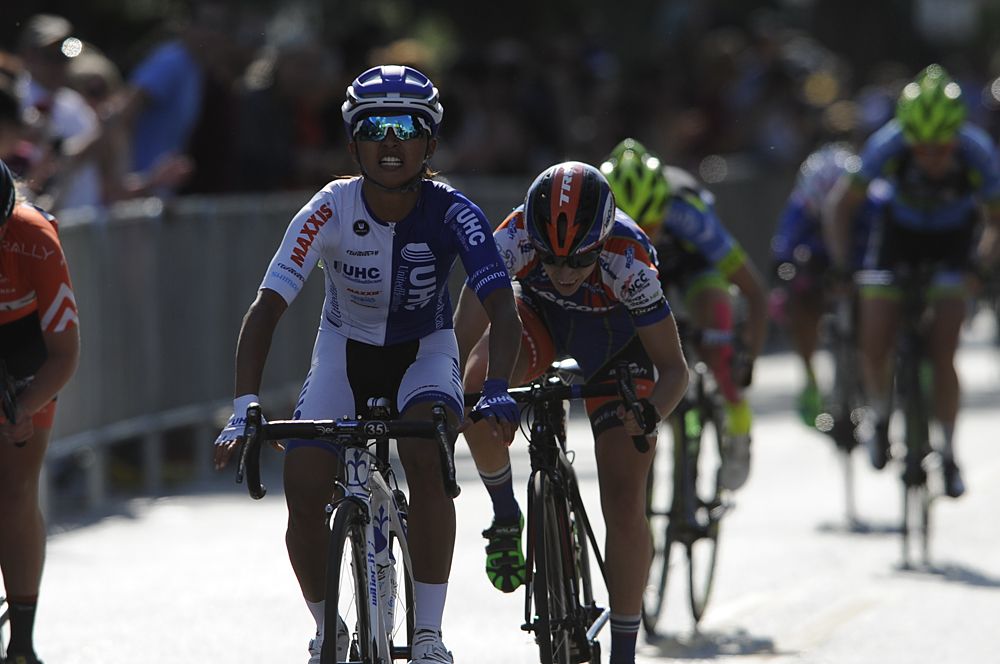 Coryn Rivera wins stage 2 at Joe Martin Stage Race