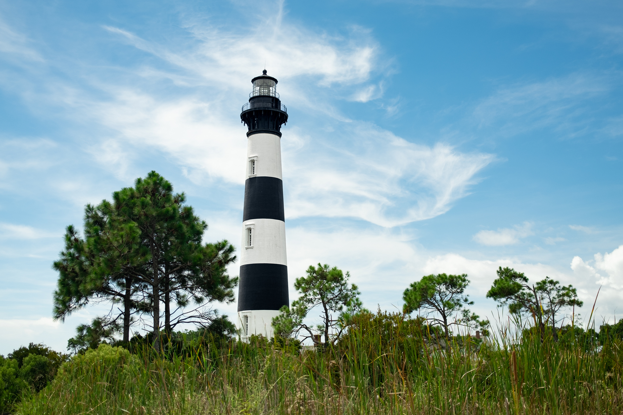 Bodie Island Lighthouse. Outer Banks of North Carolina