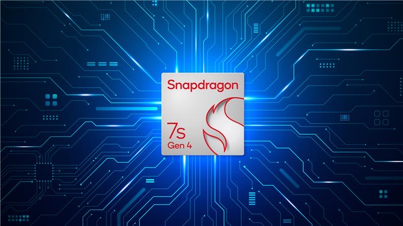 Key image of the Qualcomm Snapdragon 7s Gen 4 chipset