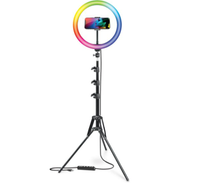 Bower 12" RGB Ring Light Studio Kit + Special Effects &amp; Phone Mount:$39.99$29.88 en Walmart
Save $10