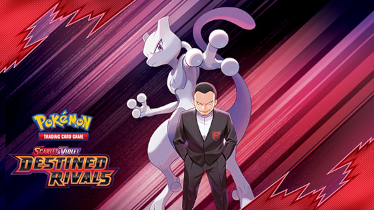 Giovanni and Mewtwo from Pokemon Destined Rivals