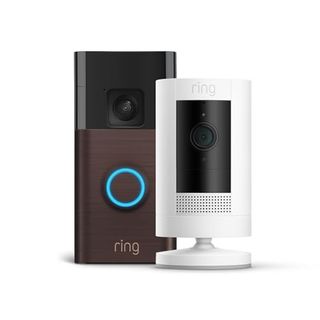 New Ring Battery Video Doorbell + Ring Outdoor Camera Battery | Diy Wireless Doorbell Security Camera | Head-To-Toe View, Hd Video, Easy Installation (5min) | 30-Day Free Trial of Ring Home