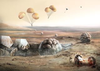 Mars Habitat by Foster and Partners