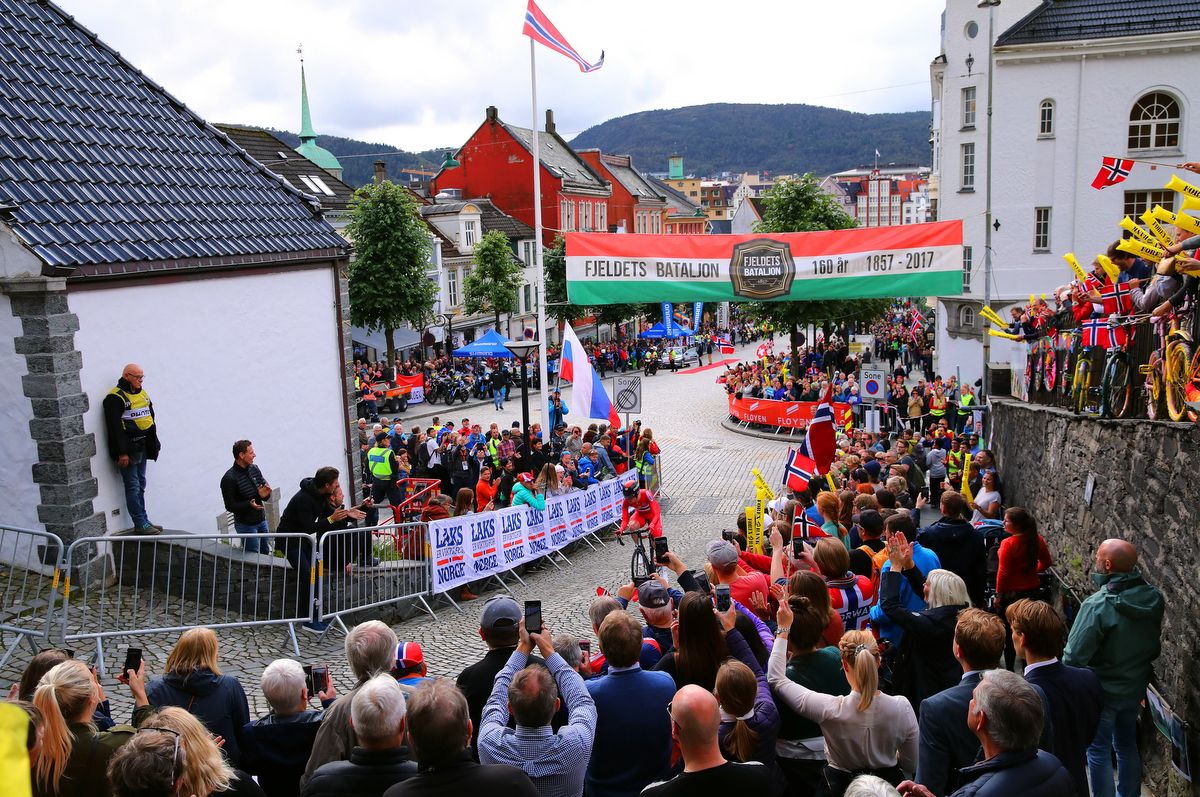 The base of Mt Fl&oslash;yen