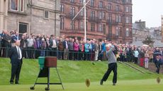 The R&A captain's drive in What Is It Like Being A Golf Club Captain?