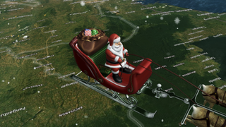 Norad's Santa tracker