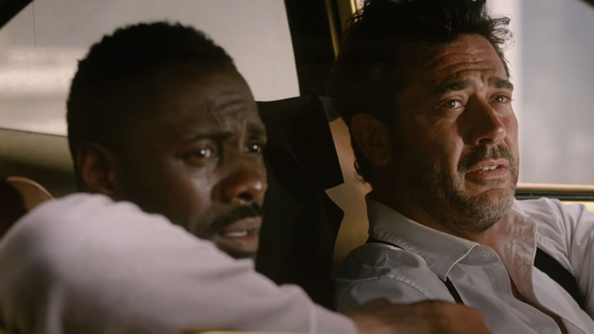 Idris Elba and Jeffrey Dean Morgan in The Losers