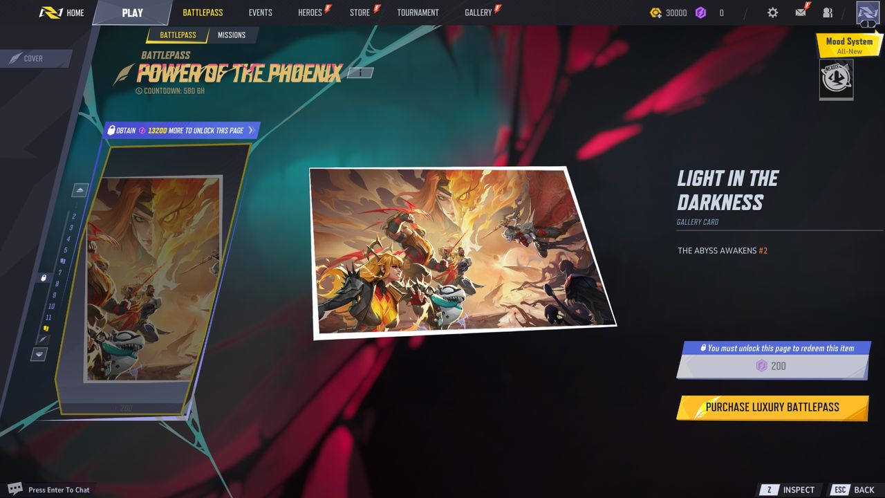 Marvel Rivals Season 3 battle pass: Page 12 of The Abyss Awaken battle pass.