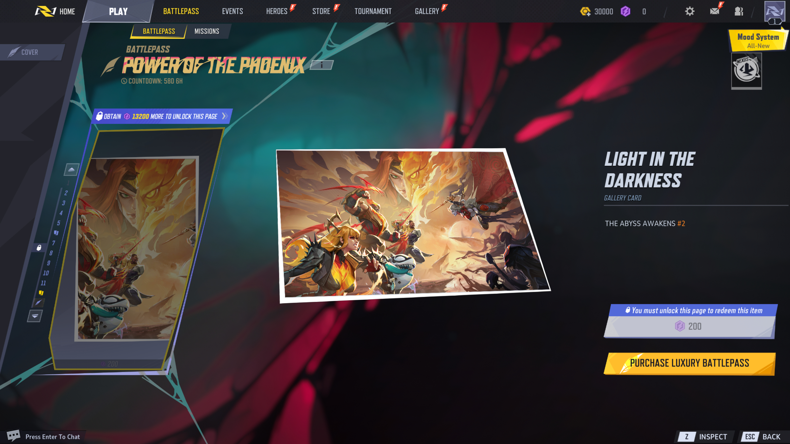 Marvel Rivals Season 3 battle pass: Page 12 of The Abyss Awaken battle pass.