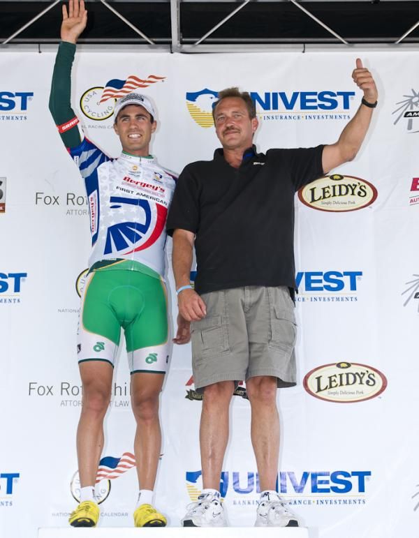 Jesse Anthony (Kelly Benefit Strategies) also won the 2011 Univest Grand Prix Bergey's First American jersey