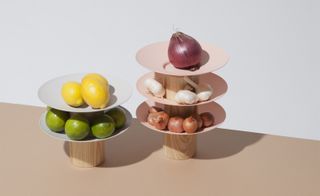 Good Thing's colourful range of affordable design accessories included these new 'Platform Bowls' by founder Jamie Wolfond