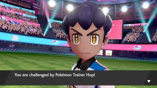 Pokemon Sword and Shield challenged by Hop