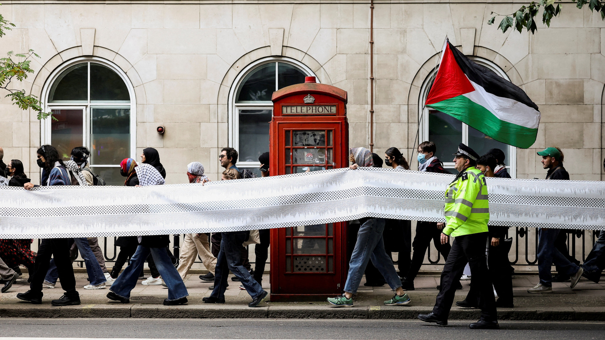 Pro-Palestine activists