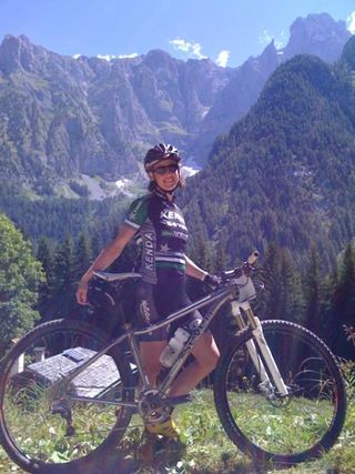 Mary McConneloug found lots of sweet riding in Val di Sole, Italy
