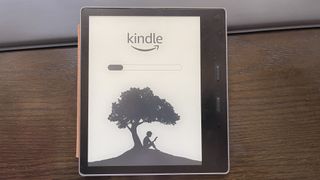 Kindle update in process