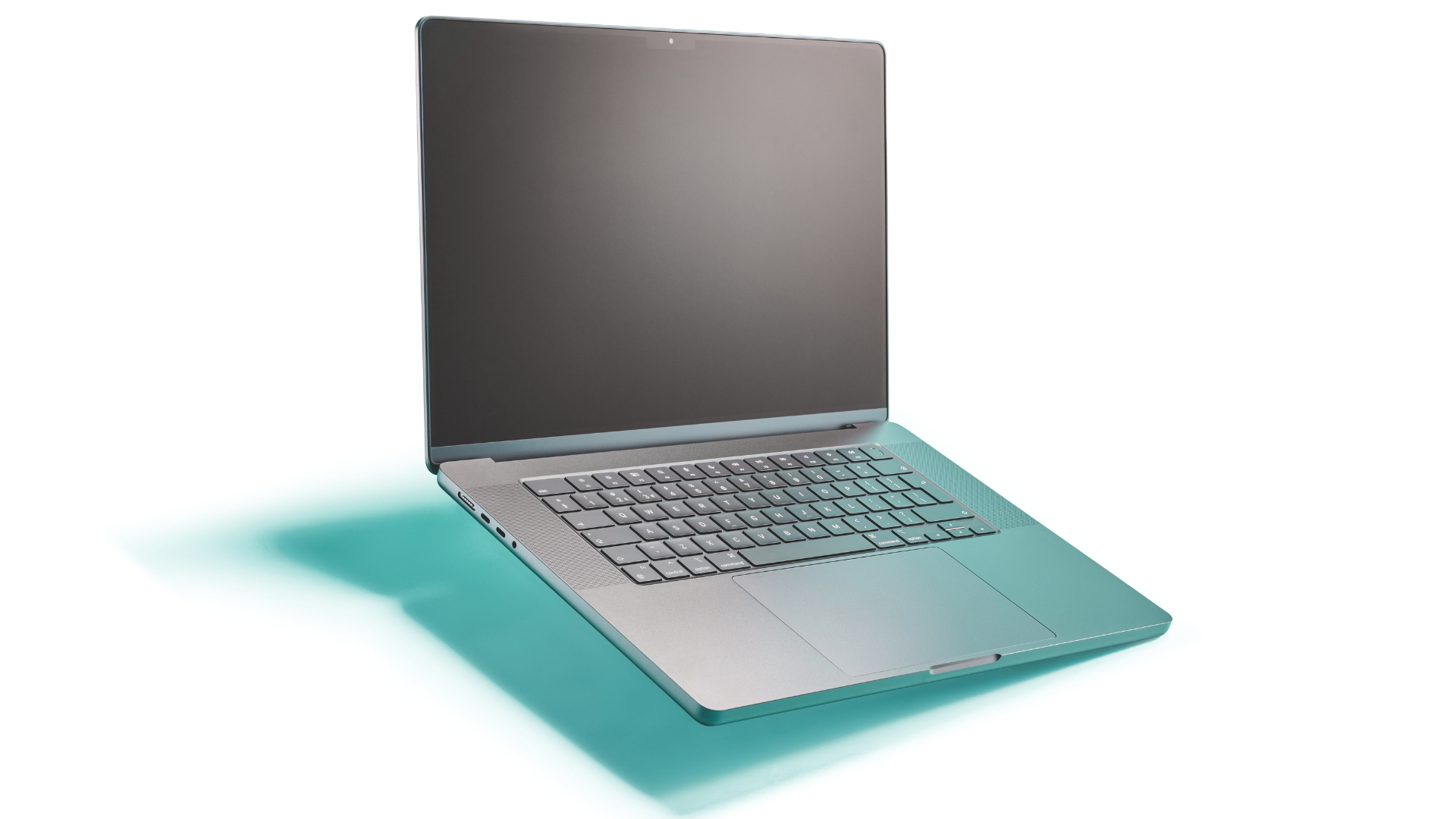 An Apple MacBook Pro M4 laptop on a white background