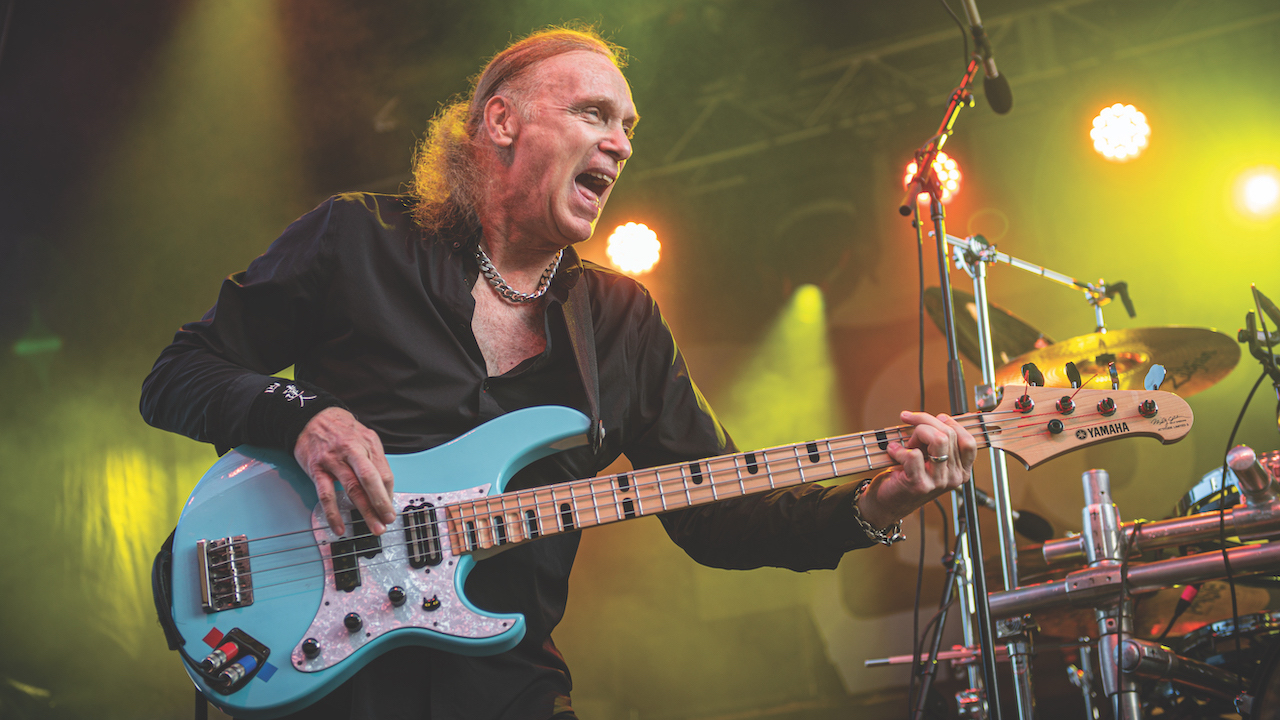 Billy Sheehan began his career with Talas. Over 40 years on he