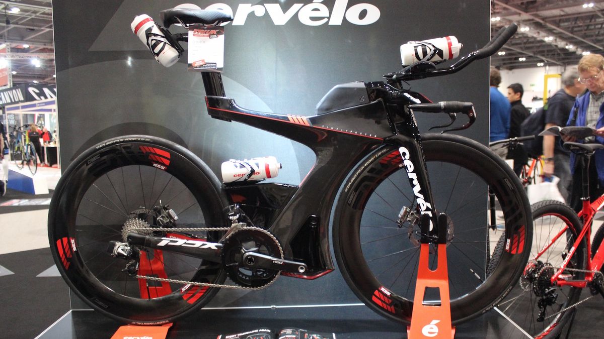 Cervelo P5X triathlon bike