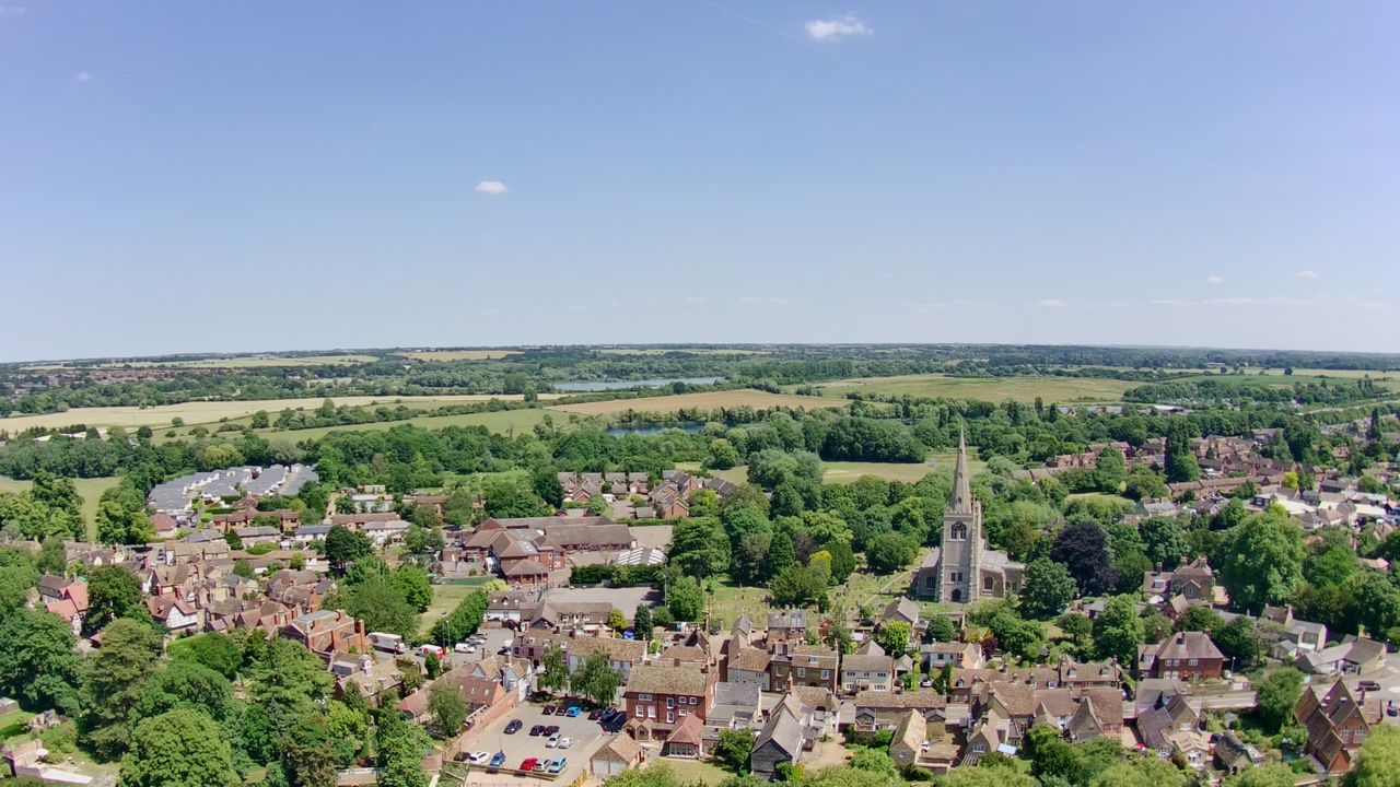 Holy Stone HS720G Drone_Example image of village 2