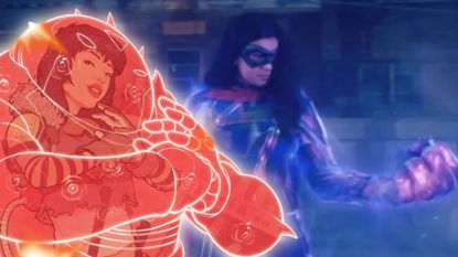 Kamala Khan in the MCU and Armor in Marvel Comics