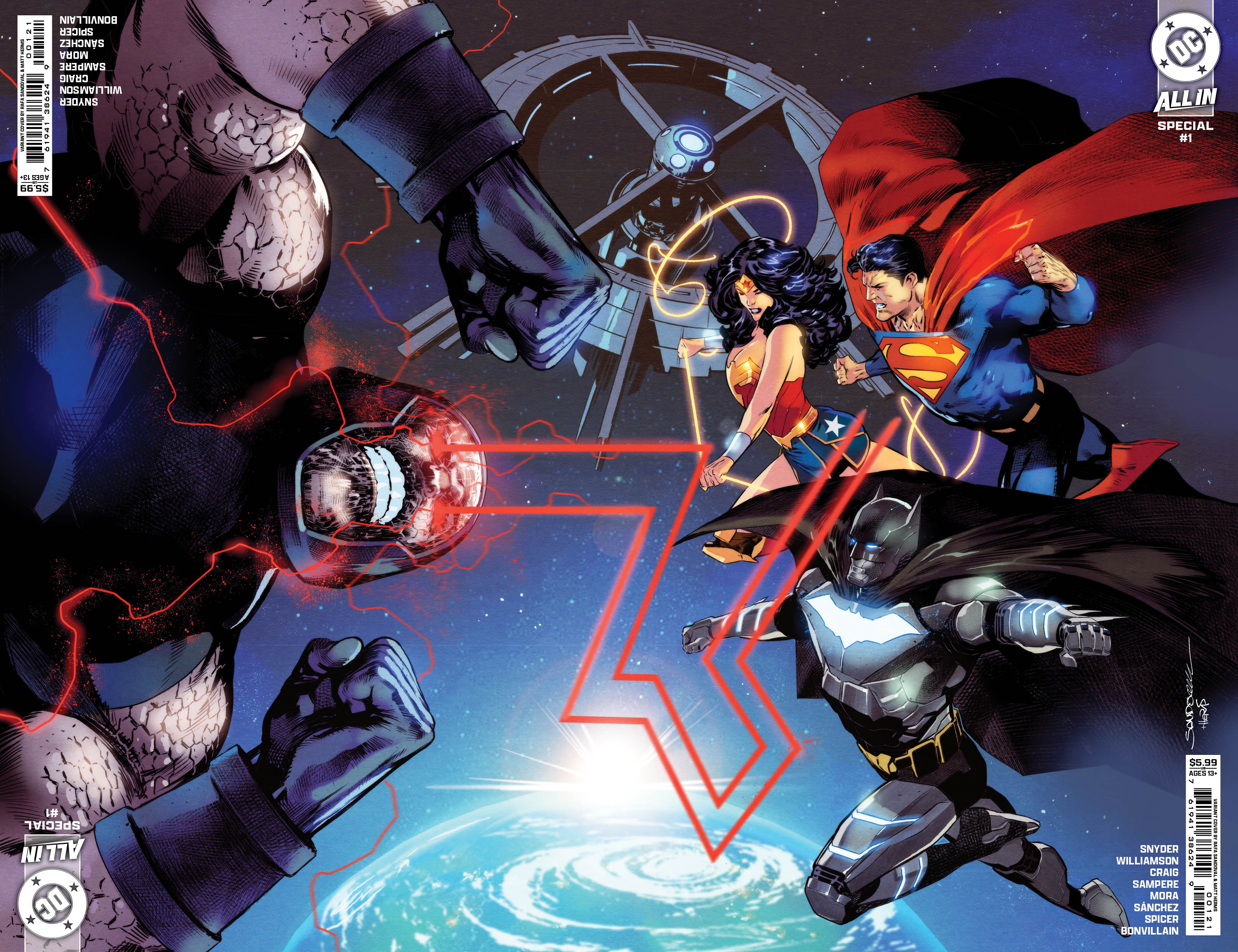 Darkseid representa la fatiga de los superhéroes y DC All in es la solución según el escritor de Absolute Batman, Scott Snyder