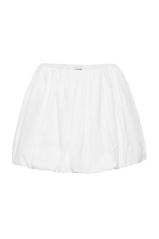 Aritzia Bubbly Mini Poplin Skirt