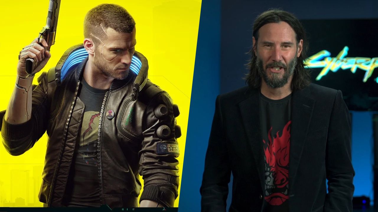 V in Cyberpunk 2077 / Keanu Reeves 