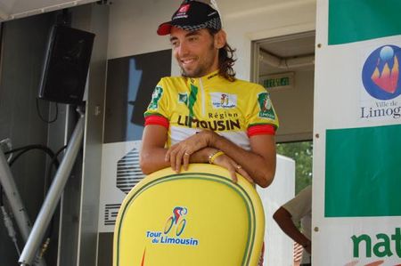 Mathieu Perget (Caisse d'Epargne) wins the overall at the Tour du Limosin.