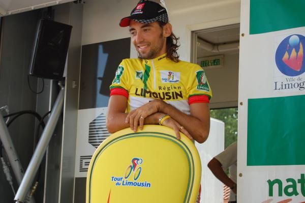 Mathieu Perget (Caisse d'Epargne) wins the overall at the Tour du Limosin.