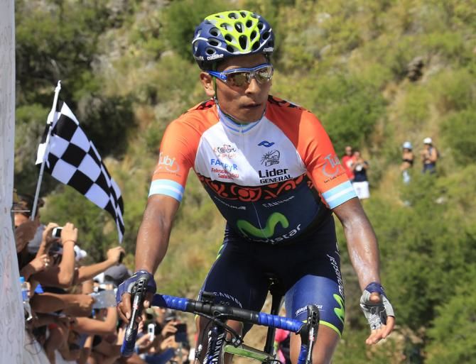 Nairo Quintana (Movistar) holds onto his lead