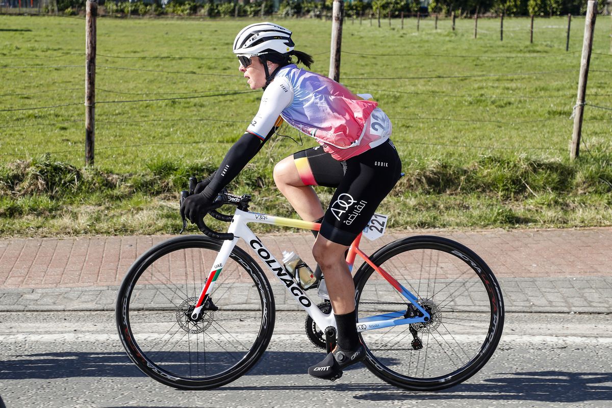 Omloop Het Nieuwsblad Women 2022 - 14th Edition - Gent - Ninove 129,1 km - 26/02/2022 - Marta Bastianelli (ITA - UAE Team ADQ) - photo Gomez/SprintCyclingAgency&Acirc;&copy;2022