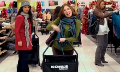 Kohl's new Black Friday ad appropriates Rebecca Black's viral hit in a catchy (if annoying) attempt to get customers in a holiday shopping mood.