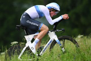FRAUENFELD SWITZERLAND JUNE 06 Stefan Kng of Switzerland and Team Groupama FDJ during the 84th Tour de Suisse 2021 Stage 1 a 109km Individual Time Trial from Frauenfeld to Frauenfeld UCIworldtour tds tourdesuisse on June 06 2021 in Frauenfeld Switzerland Photo by Tim de WaeleGetty Images