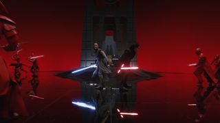Rey & Kylo Ren vs. The Praetorian Guards - Star Wars Episode VIII - The Last Jedi
