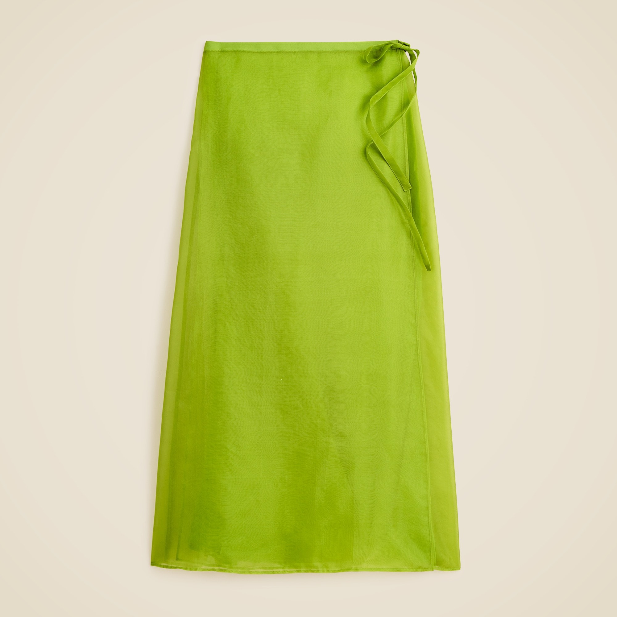 Collection Wrap Skirt in Silk Organza