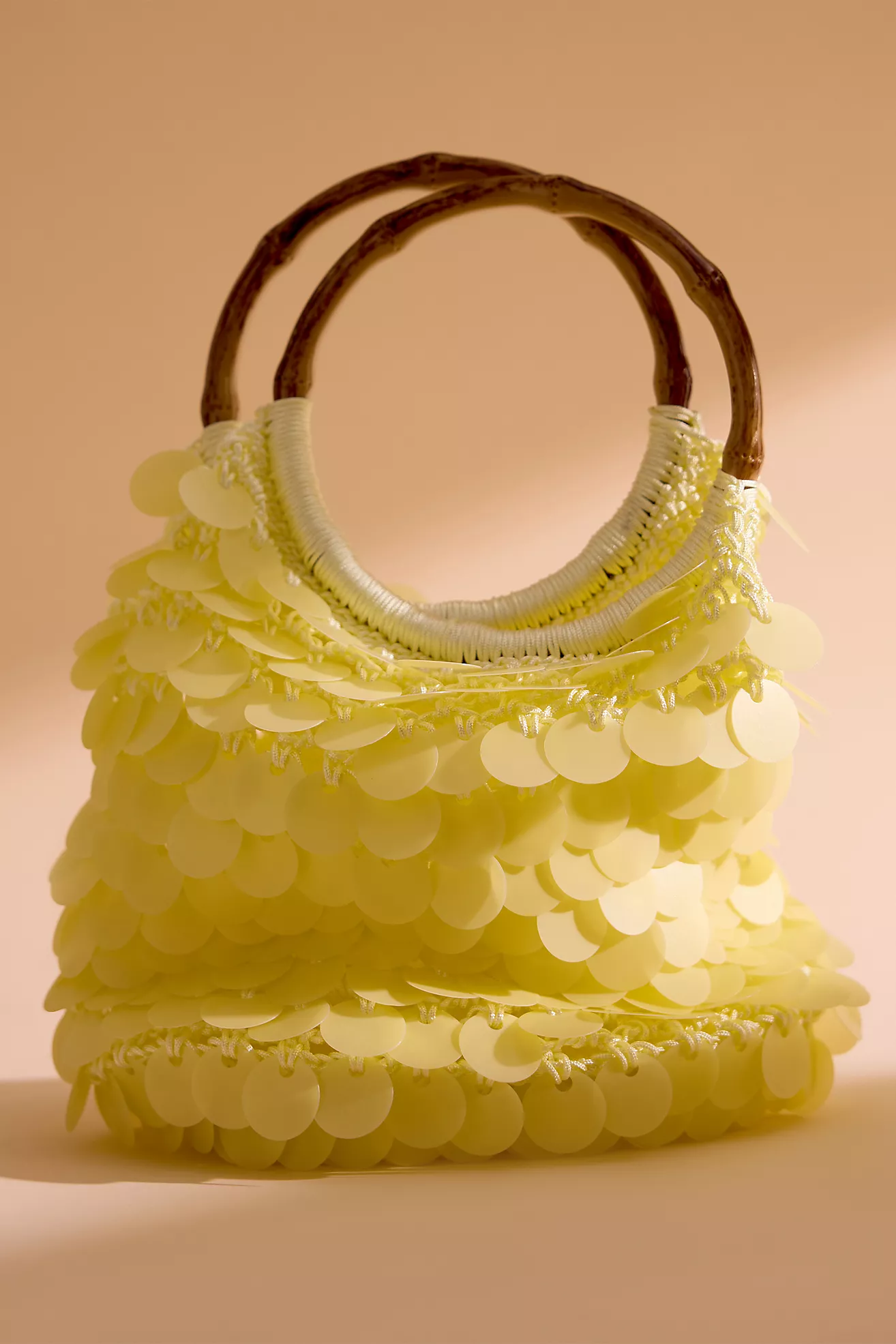 By Anthropologie Sequin Hand Bag