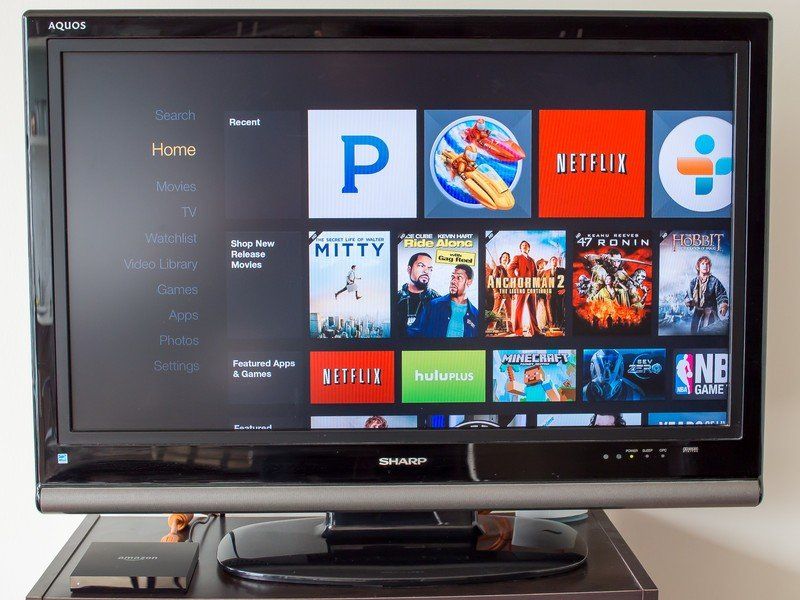Amazon Fire TV interface