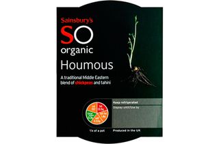 Sainsbury’s Organic Houmous - 200g