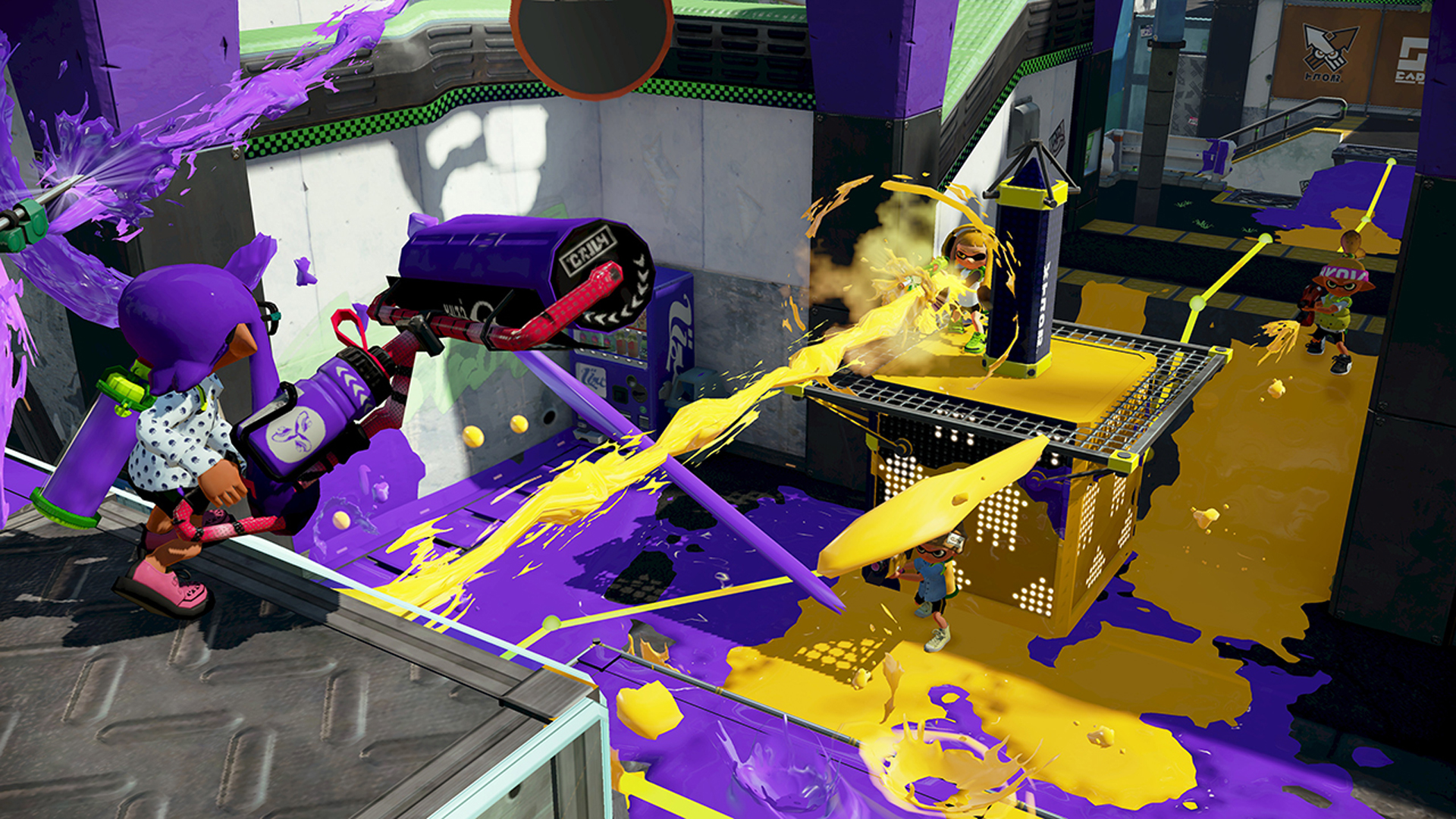 Splatoon Wii U screenshot
