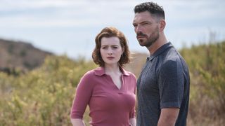 James Nelson-Joyce as Michael Kavanagh and Hannah Onslow as Diana Williams in This City is Ours season 2