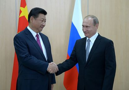 Chinese and Russian leaders