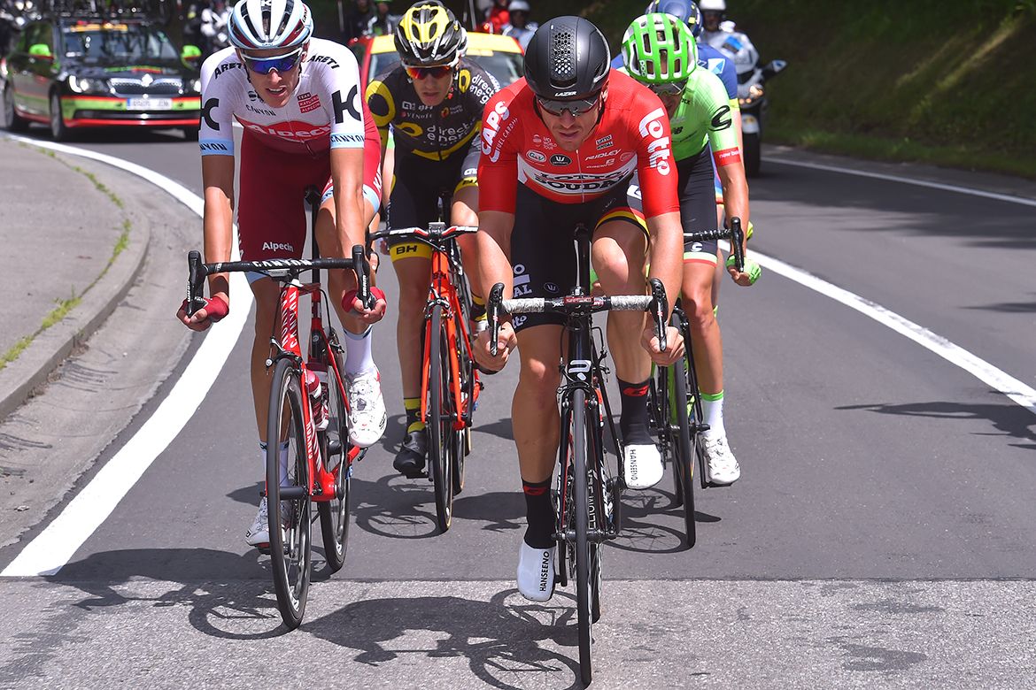 Adam Hansen (Lotto Soudal) in the breakaway