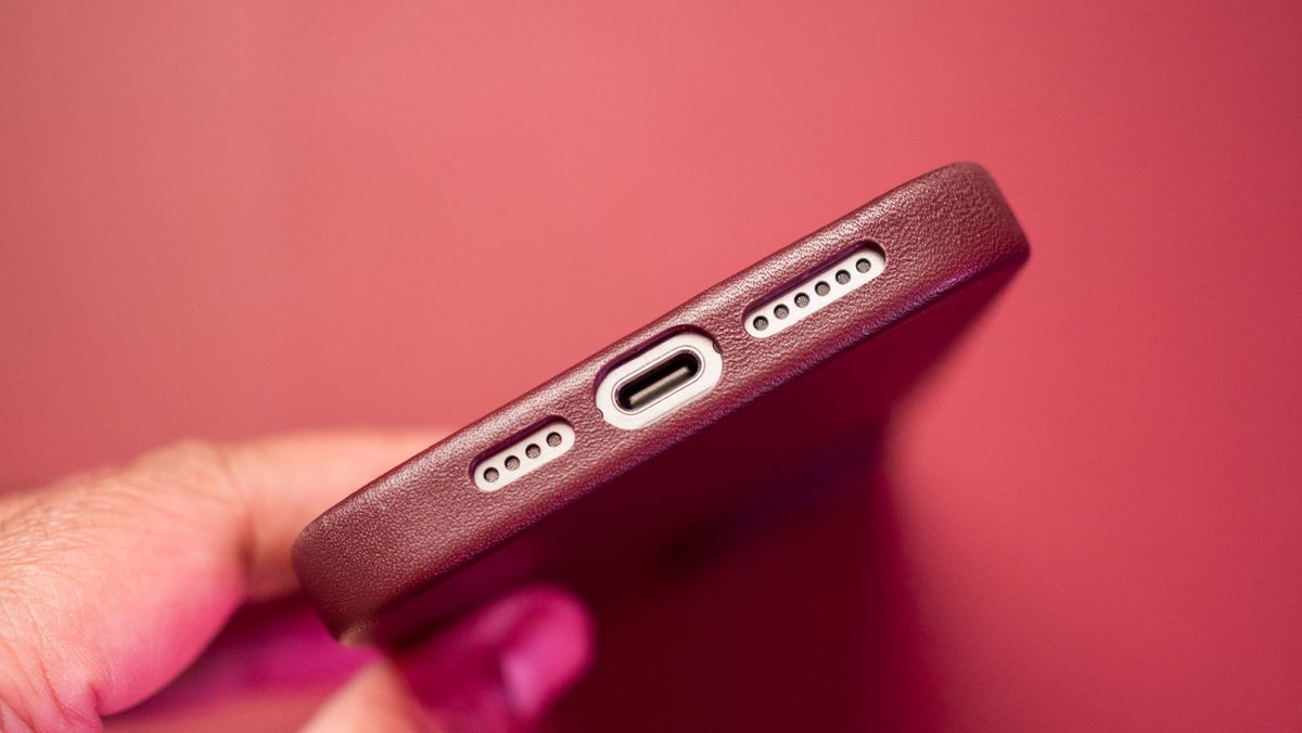 Mujjo leather case iPhone 15 Pro Max