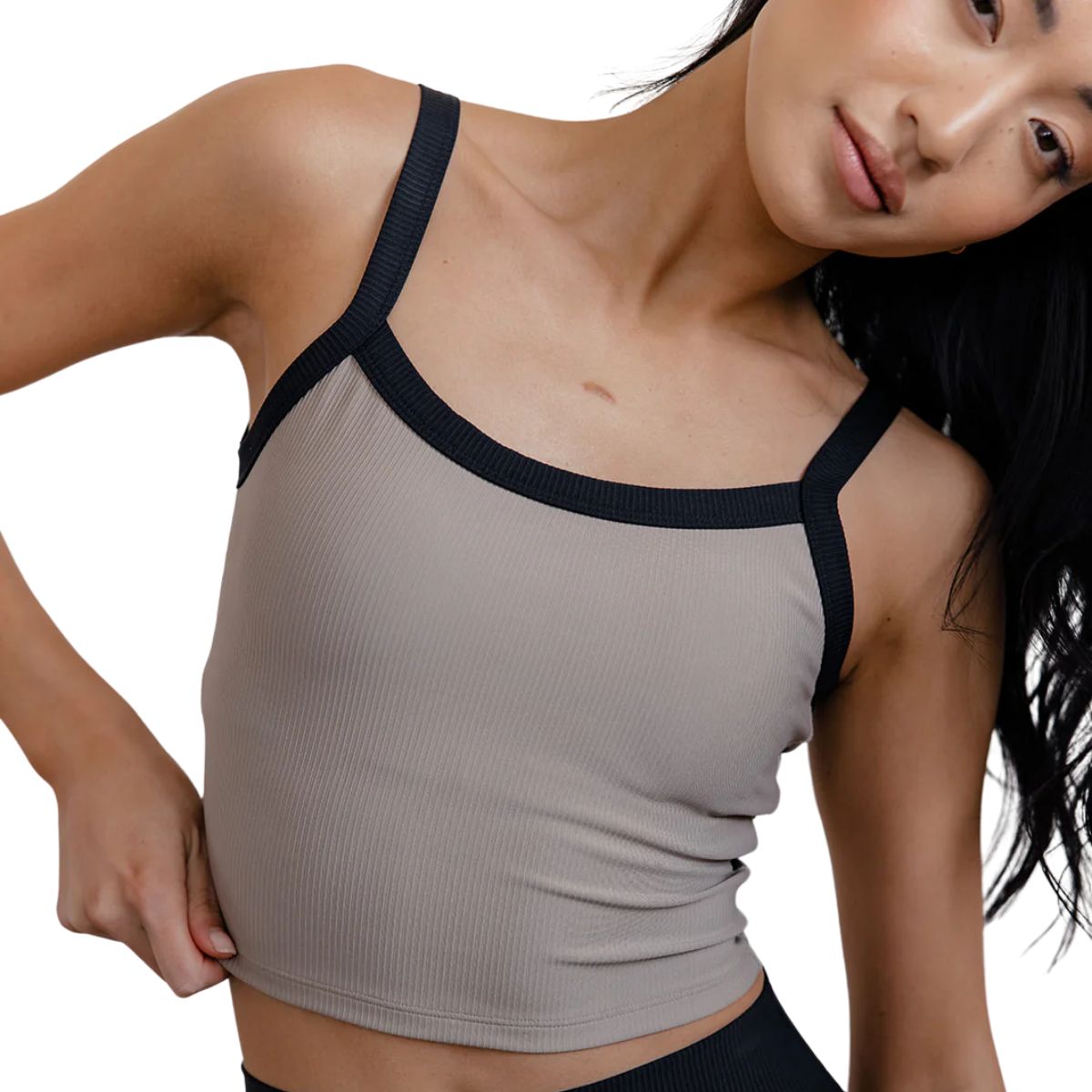another version ribbed tank top